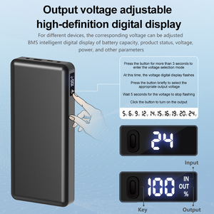 พาวเวอร์แบงค์ Volpower <span class=keywords><strong>40000</strong></span> ความจุสูง ชาร์จเร็วแบบคู่ พกพาสะดวก พร้อมหน้าจอแสดงผลดิจิตอล - Product Image 4