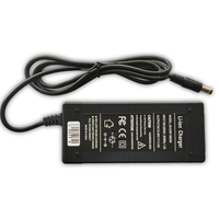 Chargeur de batterie lithium-ion Lifepo4 pour vélo électrique 3.6V 12V 12.6V 16.8V 24V 29.4V 48V 54.6V 60V 72V 84V 2A 12A 15A 20A 50A 100Ah