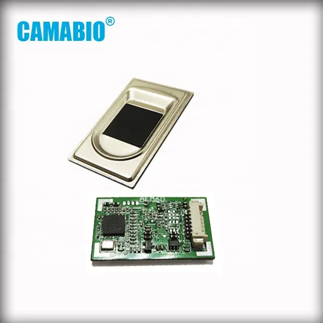 CAMA-AFM60 एम्बेडेड कैपेसिटिव FPC1021 सेंसर के साथ फिंगरप्रिंट मॉड्यूल, 242*266 (पिक्सेल) छवि, 500DPI संकल्प, 3.3V UART के पोर्ट