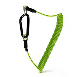 Pince de pêche robuste avec cordon de sécurité rétractable en fil d'acier enroulé, en PU, anti-perte, couleur vive, pour la pêche, la navigation et les outils de <span class=keywords><strong>bateau</strong></span> - Product Image 3