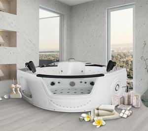 Fabricant élégant Acrylique Design exclusif Place the Corner Triangle Shape Jacuzzier <span class=keywords><strong>Spa</strong></span> Bain à remous intérieur pour <span class=keywords><strong>3</strong></span> personnes - Product Image 1