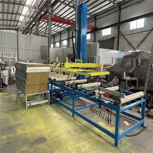 stacking machine for rock wool sandwich panel automatic sandwich insulation board stacker with robot hand