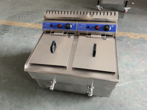 <span class=keywords><strong>Friteuse</strong></span> commerciale de 18L au gaz <span class=keywords><strong>propane</strong></span> gpl de comptoir simple/double en vente <span class=keywords><strong>Friteuse</strong></span> électrique commerciale - Product Image 4