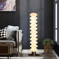 Lampe de sol en verre LED moderne de luxe Forme de gourde Lumière de support pour salon et hôtel Nouvelle grande lampe design pour usage de bureau