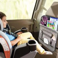 Organisateur de rangement pliable et portable pour siège arrière de voiture en polyester Oxford durable avec support pour jouets, iPad, collations - wazir