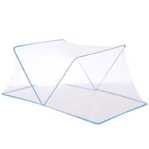 Manufacturer Cross-Border New Model Children's Foldable Double Bed Mosquito <strong>Net</strong> No-Installation Required for Bedroom Use - Product Image 1