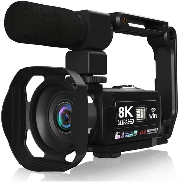 Ultra High Definition Digital Camera with 3.0-inch Color Display WIFI Transmission Suitable for Vlog Shooting and Recording