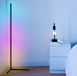 Daybetter Nordic Modern LED RGBIC Colorful Ambient <b>Light</b> Luxury Aluminum Body Minimalist Design for Bedroom Living Room - Product Image 6