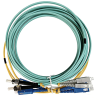 Fiber Optic Patch Cord for Communication Data Center LAN Use LC/SC/FC Connectors Copper Conductor Double/Single Sheath Fiber