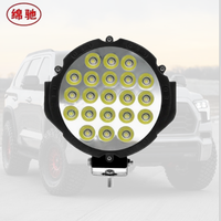 Ltleap 7 pouces Super lumineux 72W Blanc naturel LED Lumière de travail Éclairage auxiliaire Projecteur Véhicules tout-terrain Ingénierie Automobile