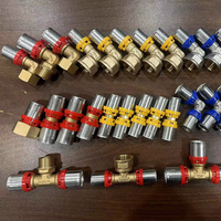 Conector de Tubería PEX de Suministro Directo IFAN, Accesorios de Plomería PEX, Conector de Presión de Latón PEX de 16-32 mm