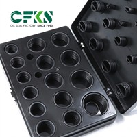 CFKS Öldichtung Maßgefertigter Hydraulik-O-Ring-Satz Hochtemperatur-FKM-O-Ring-Box-Kit Gummi-O-Ring-Set für Hydraulikpumpen