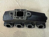 Colector de escape de hierro fundido V8 Big Block para motores marinos XME 9011 de hierro gris