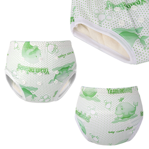 Meilleures ventes <span class=keywords><strong>de</strong></span> couches lavables pour bébé en coton doux <span class=keywords><strong>de</strong></span> la <span class=keywords><strong>marque</strong></span> Yasminebaby, tailles S/M/L, imperméables, anti-fuites, économiques - Product Image 1