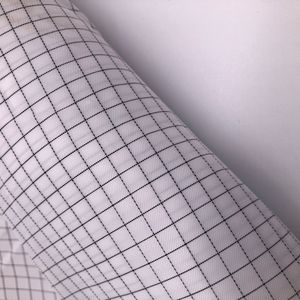 98% Polyester + 2% 5Mm Lưới Carbon Vải Chống Tĩnh Dẫn Điện Phòng Sạch Dệt Vải Phòng Chống Tĩnh Điện ESD Vải - Product Image 3