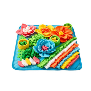 Nuovo Tappetino Olfattivo in Pile Polare per Animali Domestici, Tappetino Puzzle per Alimentazione Lenta, Giocattolo per Addestramento Olfattivo per <span class=keywords><strong>Cani</strong></span> e Gatti - Ingrosso - Product Image 5