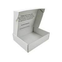 Boîtes d'expédition personnalisées CHING TA avec logo, en carton ondulé, écologiques