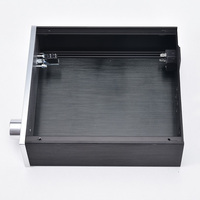 Boîtier d'amplificateur tout en aluminium KYYSLB 215*70*228MM, boîtier CNC DIY, boîtier en alliage d'aluminium, boîtier d'amplificateur, coque d'amplificateur