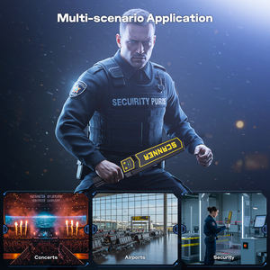 Scanner De Segurança Handheld <span class=keywords><strong>Metal</strong></span> <span class=keywords><strong>Detector</strong></span> Escola Salas De Exame Telemóveis Hotéis Ao Ar Livre Estações De Metrô Transportador Stud Finder - Product Image 2