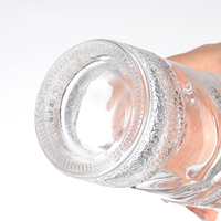 Bouteilles en verre Super White High White 750ml Bouteilles en verre High Flint pour liqueur découpant des mots anglais