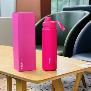 Venta caliente 24oz 32oz doble pared de acero inoxidable al aire libre hervidor de agua sin BPA aislado Lululemons Sip Sports Starbuck botella de agua - Product Image 2