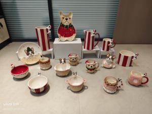 Décoration de Noël en céramique en forme de <span class=keywords><strong>saucisse</strong></span>, adorable et douce, ornements pour <span class=keywords><strong>arbre</strong></span> de Noël pour la décoration de fête <span class=keywords><strong>à</strong></span> domicile - Product Image 5