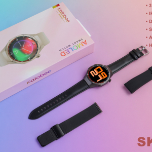 <span class=keywords><strong>Montre</strong></span> connectée Kalobee SK8 Mini GPS, rappel de messages, suivi de santé, étanche, bracelet en acier, compatible Android, réponse aux appels - Product Image 3