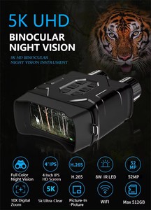 Meilleures options N016 5K 52 millions <span class=keywords><strong>de</strong></span> pixels Mini <span class=keywords><strong>caméra</strong></span> <span class=keywords><strong>de</strong></span> vision nocturne à double tube infrarouge pour la <span class=keywords><strong>chasse</strong></span> - Product Image 2