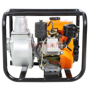 Bomba de agua para motor diésel de 3 HP con conexión de brida de descarga de 1 pulgada, centrífuga, para riego agrícola - Product Image 2