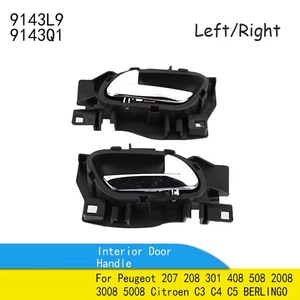 SUKIOTO Ricambio Originale 9143L9 9143Q1 Maniglia Interna Porta Per Peugeot 207 208 301 408 508 2008 3008 5008 Citroen C3 C4 C5 <span class=keywords><strong>BERLINGO</strong></span> - Product Image 6