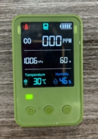 Prodolita PT06 3 in 1 Detektor Gas Portabel Monitor Udara Kartu SD Altimeter/Pengukur Tekanan/Kelembaban/Suhu Meter Karbon Monoksida