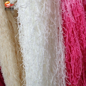 เส้นด้ายแฟนซีแบบใหม่ เส้นด้ายผสมสี 5.8s โพลีเอสเตอร์ 100% เส้นด้ายลอนเล็กบนกรวยสำหรับถัก - Product Image 3