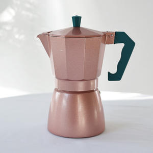 Cafetera Espresso italiana tradicional <span class=keywords><strong>Moca</strong></span> Express, cafetera de Metal para estufa e inducción, cafetera tradicional de estufa - Product Image 1