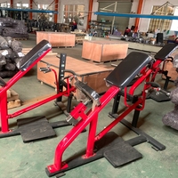 Máquina de remo inclinado con barra en T para entrenamiento de fuerza y culturismo, con tubo de acero Q235 y carga de placas, para músculos de la espalda, de Fábrica N38