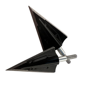 <span class=keywords><strong>Punta</strong></span> di Freccia Fissa a 2 Lame per Tiro con l'Arco, 125/160 Grani, in Acciaio Inossidabile, per <span class=keywords><strong>Caccia</strong></span> e Tiro con l'Arco - Product Image 2