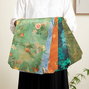 Alfombrilla de té de estilo chino, de doble cara, impermeable, de tela satinada, para preparar té en seco, para sala de estar y uso en exteriores - Product Image 1
