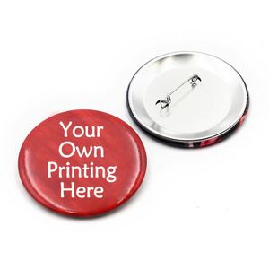 Nuevo Producto de Tendencia, Botones Reciclados para Campañas, Botón Personalizado con Logotipo, Pin en Blanco de 37 mm - Product Image 1