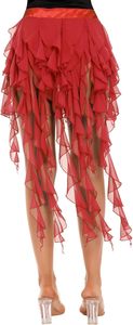 BestDance Egipto falda de danza del vientre traje de baile latino cinturón rendimiento borla falda ondulada - Product Image 2
