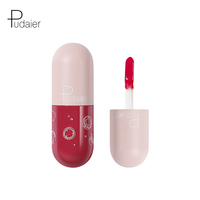 Échantillon gratuit de maquillage de marque privée végétalien en vente en gros sans cruauté mini capsule brillant à lèvres hydratant brillant longue durée