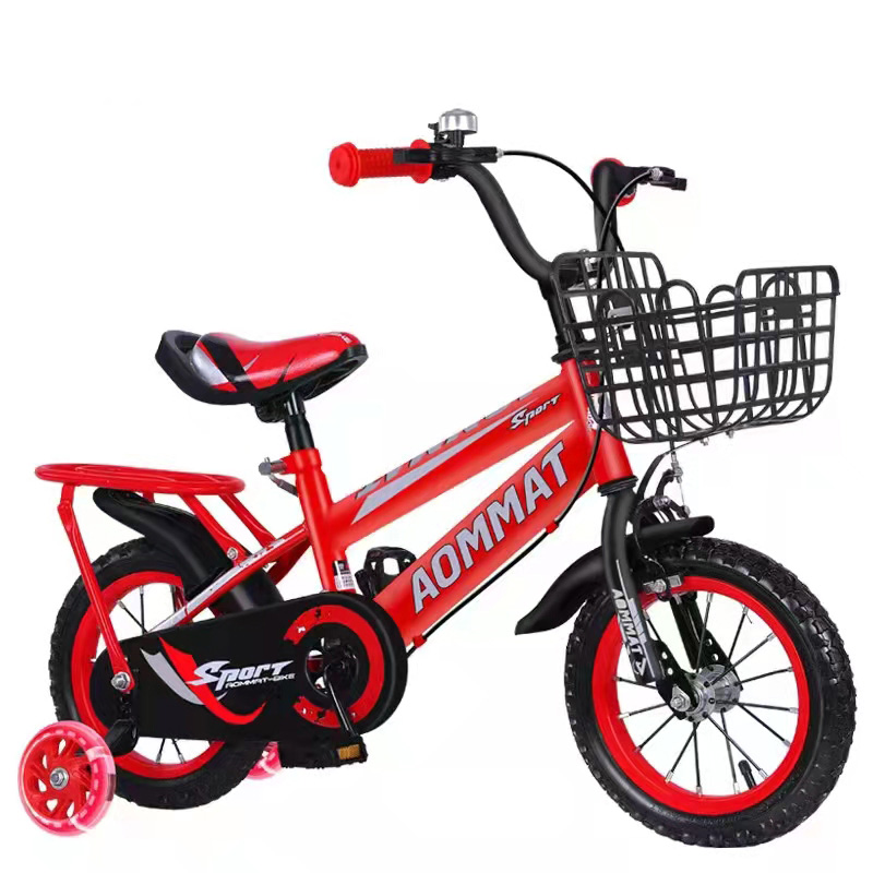 12インチチャイルドガールMTBプリンセス折りたたみ自転車/四輪