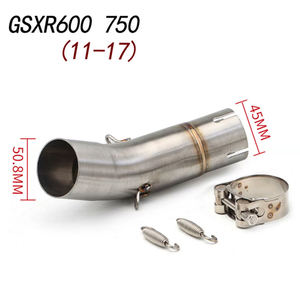 Escape para Motocicleta Accesorios Sistema Completo Tubo para SUZUKI <span class=keywords><strong>GSX</strong></span> R700 R750 <span class=keywords><strong>R600</strong></span> GSXR700 <span class=keywords><strong>K8</strong></span> 2011-2017 Silenciador de Escape para Motocicleta - Product Image 5