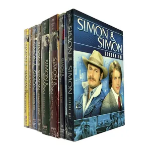 Simon et Simon saison 1-8 la série complète 41 disques dvd films boîte ensembles région 1 dvd approvisionnement d'usine livraison gratuite en gros