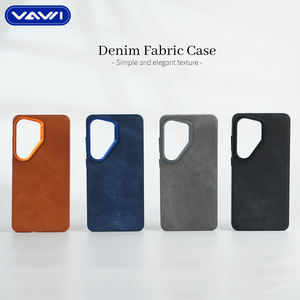 Étui de téléphone en tissu VAWI L125, série Dragon Armor, <span class=keywords><strong>coque</strong></span> en denim pour Samsung S22 S23 S24 S25 S26 Ultra, <span class=keywords><strong>coque</strong></span> antichoc pour iPhone - Product Image 4