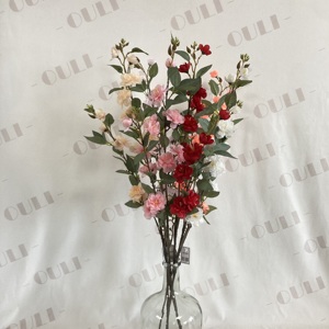 K-0101 sống động như thật nhân tạo <span class=keywords><strong>Camellia</strong></span> Bộ sưu tập thực tế Nhân Tạo Hoa trà cho tất cả các nhu cầu trang trí - Product Image 2