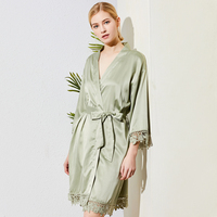 Robe de mariée et de demoiselle d'honneur en satin longueur kimono FUNG Article 3031 – Vente en gros usine pour future mariée et fêtes de mariage