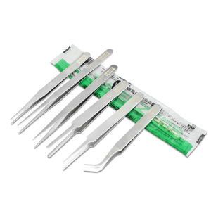 Pinzas de acero inoxidable de bajo precio, clips para suculentas DIY, clips para joyas, herramientas para pegatinas de collage de diamantes de imitación. - Product Image 3