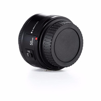 Objectif Photo YONGNUO YN50mm F1.8 pour Nikon / Canon EOS, Objectif à Grande Ouverture avec Mise au Point Automatique pour Appareil Photo Reflex Numérique D800 D300 D700 D3200 D3300