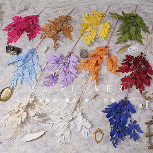Artisanat Ingénieux : Branche de Fleur en Soie Effet Pluie de Printemps Simulée (30cm-100cm) – Décoration de Mariage, Plantes Artificielles - Product Image 1