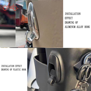 Le crochet durable de scooter de moto de qualité fine <span class=keywords><strong>cintre</strong></span> de sac de bagage crochet de support de transport crochet de bouteille pour Leila, Maidu, ensoleillé, - Product Image 6