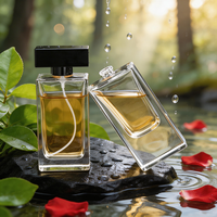 Hochwertige, dickwandige 80ml Parfümflasche mit matter, transparenter, gebogener Sprühflasche und Rollkappe, individuelle Farbe, 100 Stück Mindestbestellmenge